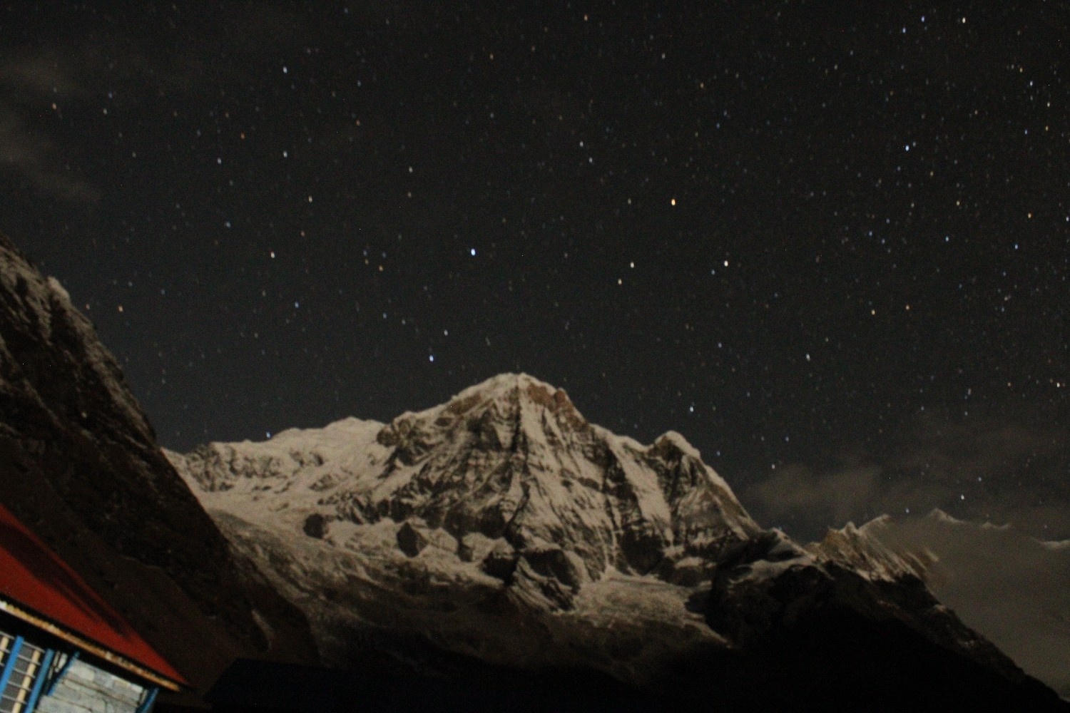 Annapurna Base Camp at Night